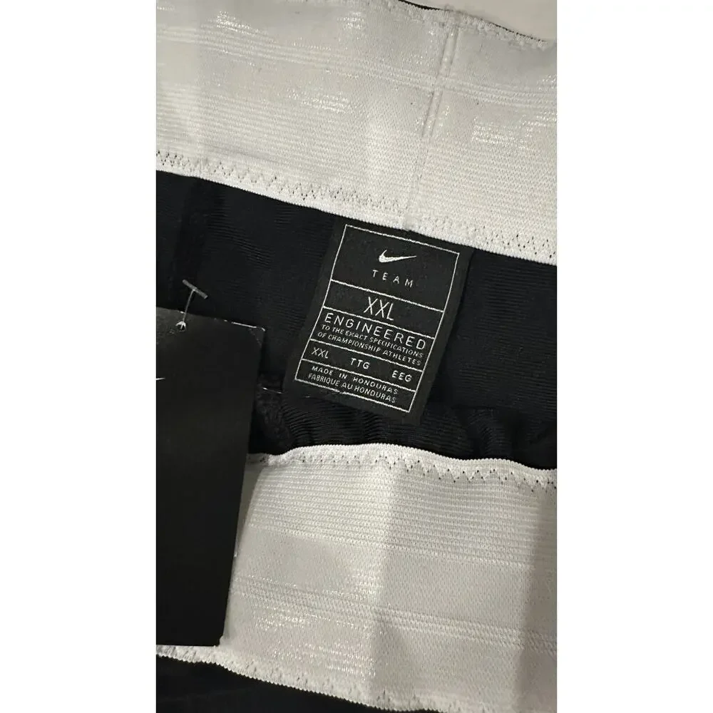 Nike Men's Black/White Stock Vapor Pro Game Football Pants 2XL CI3771-012